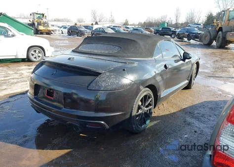 2012 Mitsubishi Eclipse Spyder Gs Sport z USA, uszkodzony, nr VIN 4A37L2EF6CE002211